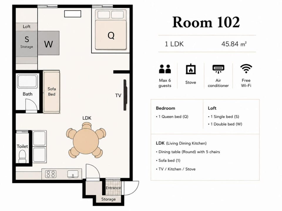 accord102 アコード102 Apartment in Hokkaido Prefecture
