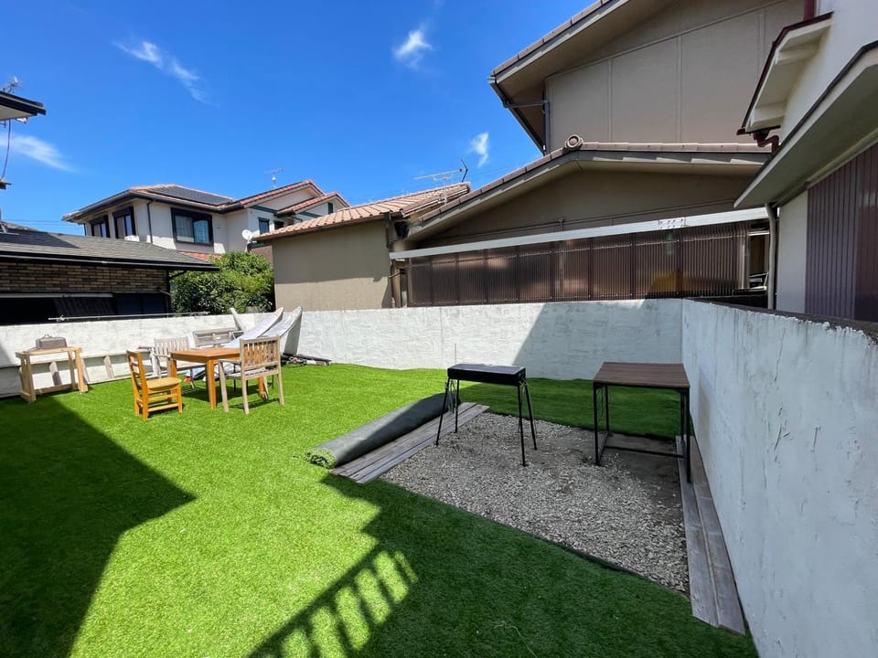 BBQ facilities, Garden view