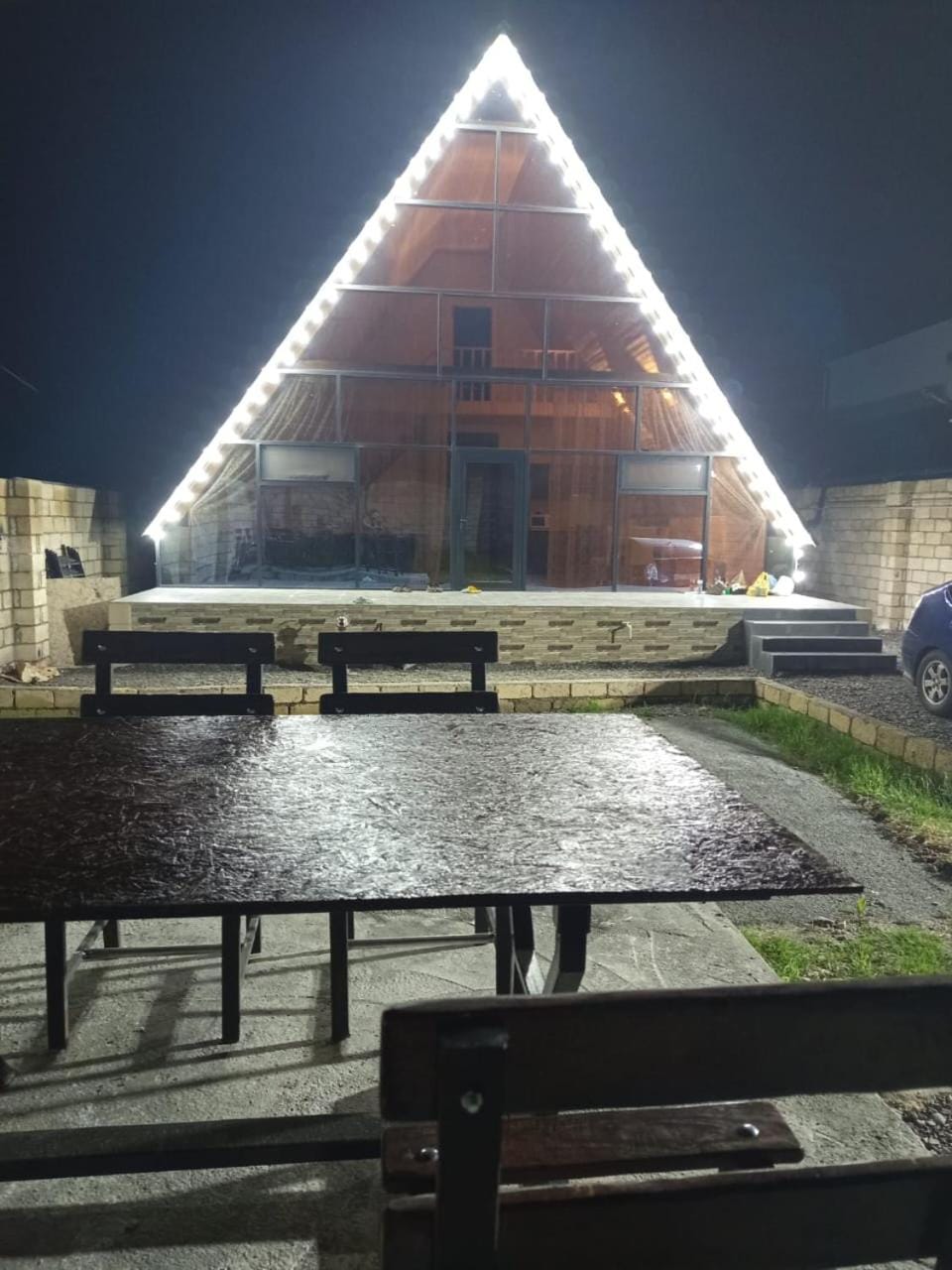 Gabala A-frame Villa in Azerbaijan