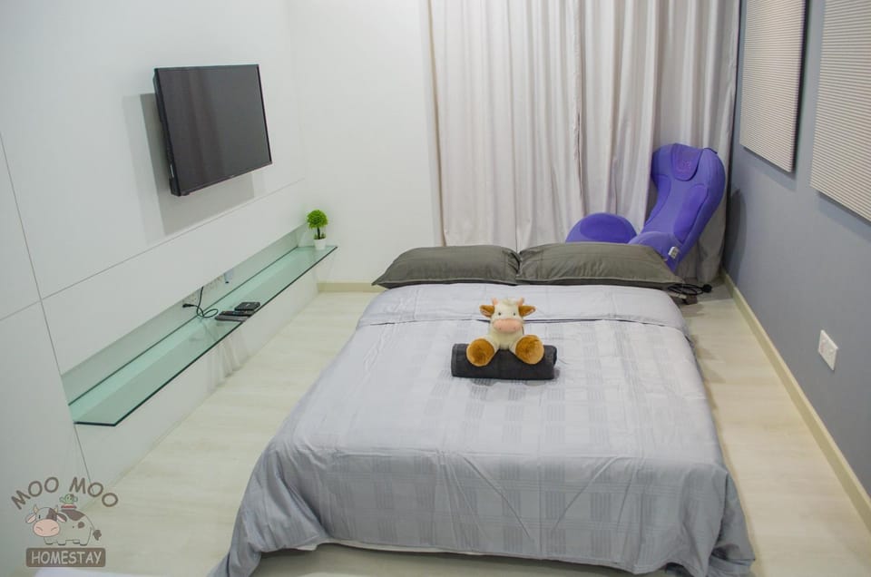 Bed, TV and multimedia