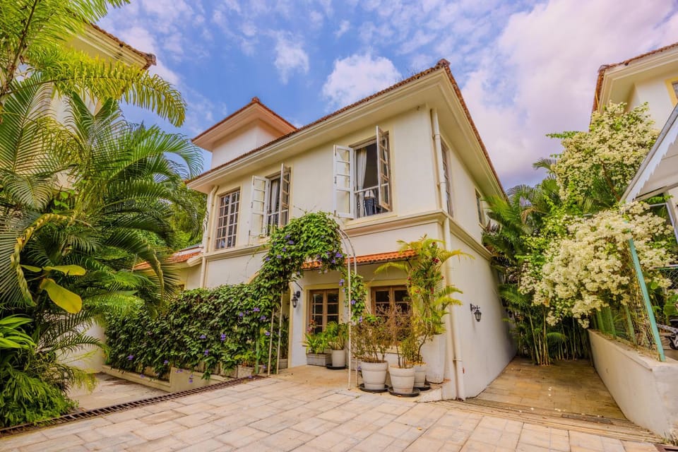 ELIVAAS Signature Elysium Villa Portuguese-Inspired 3-BHK Villa With Pool & Gazebo near Vagator Beach Villa in Goa, India