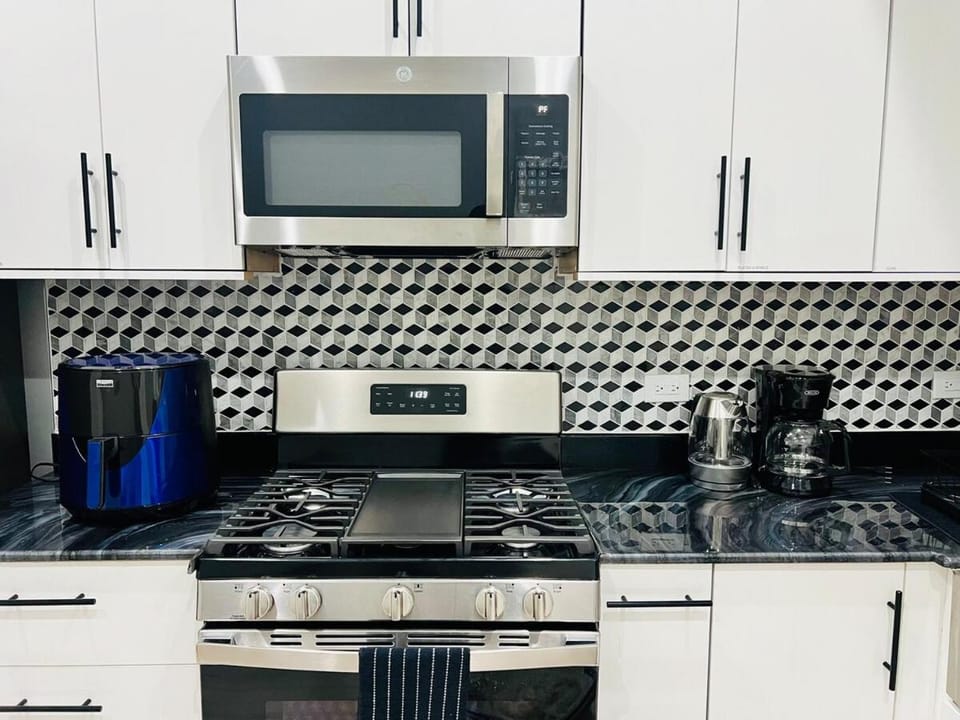 Modern Home 4BR-3BA near Public Transit and WFH Apartment in Chicago