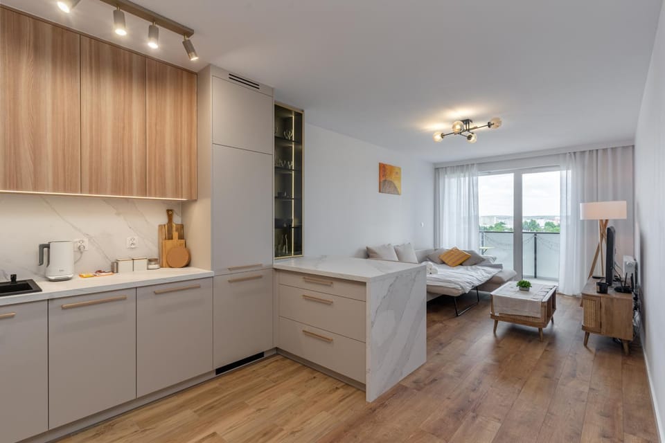 Bed, Kitchen or kitchenette, Photo of the whole room, Bedroom