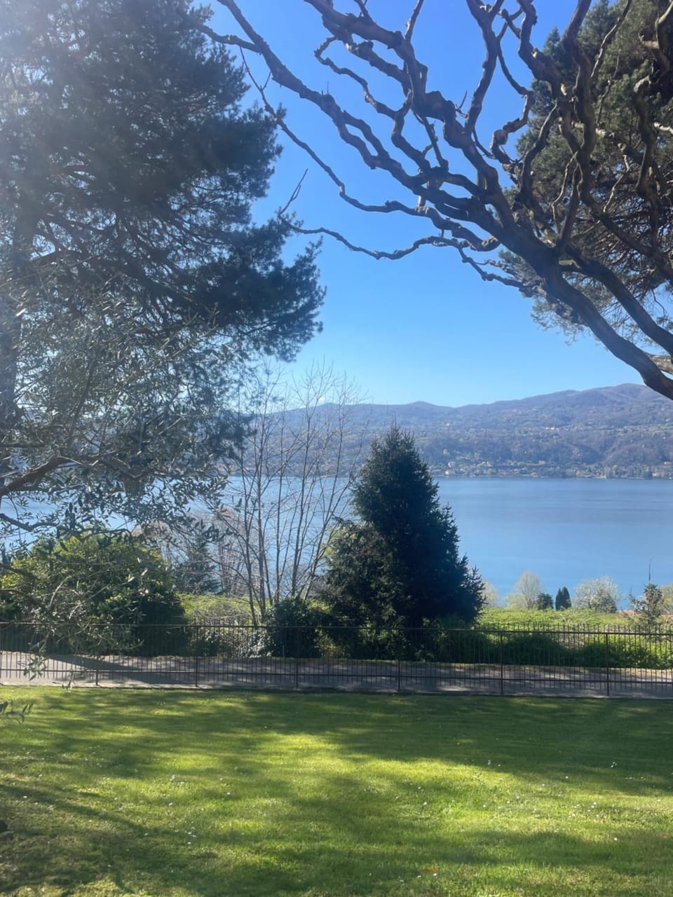Spring, Day, Natural landscape, Lake view, Mountain view