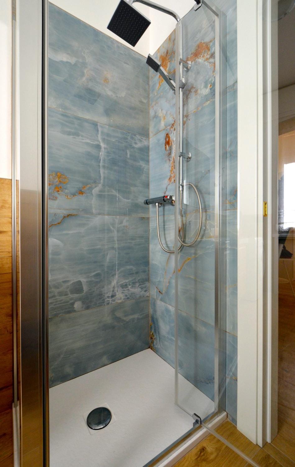 Shower, Toilet, Bathroom, hair dryier, washing machine