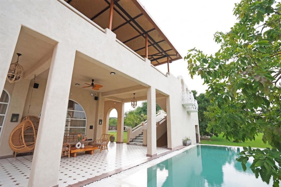 Nomado Farm 4BHK w Private Pool Villa in Rajasthan