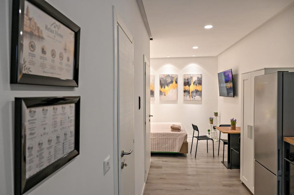 Bed, Bedroom, wardrobe, kitchen