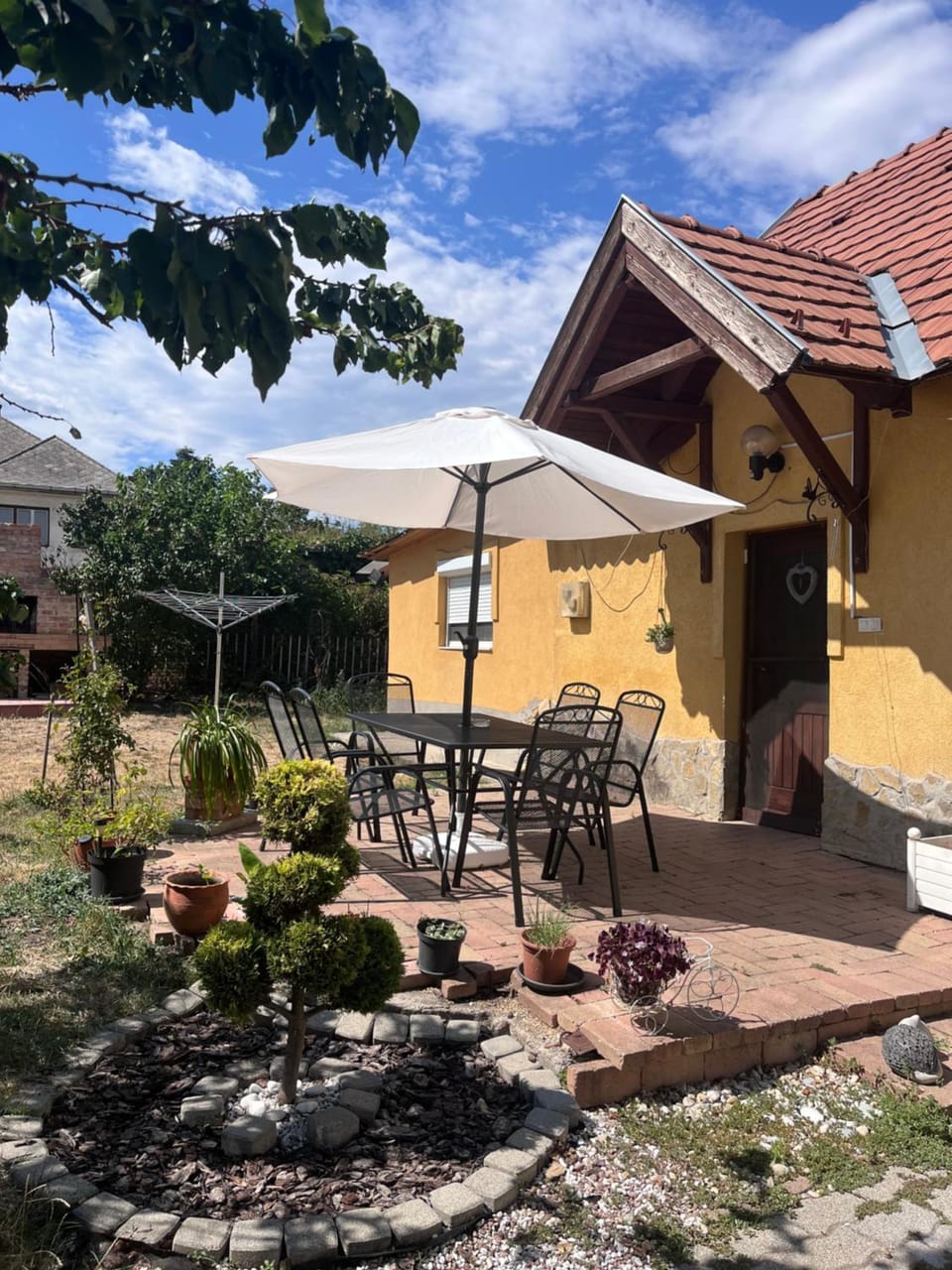 Property building, Patio