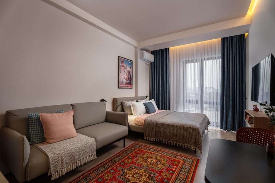 Living room, Photo of the whole room, Seating area