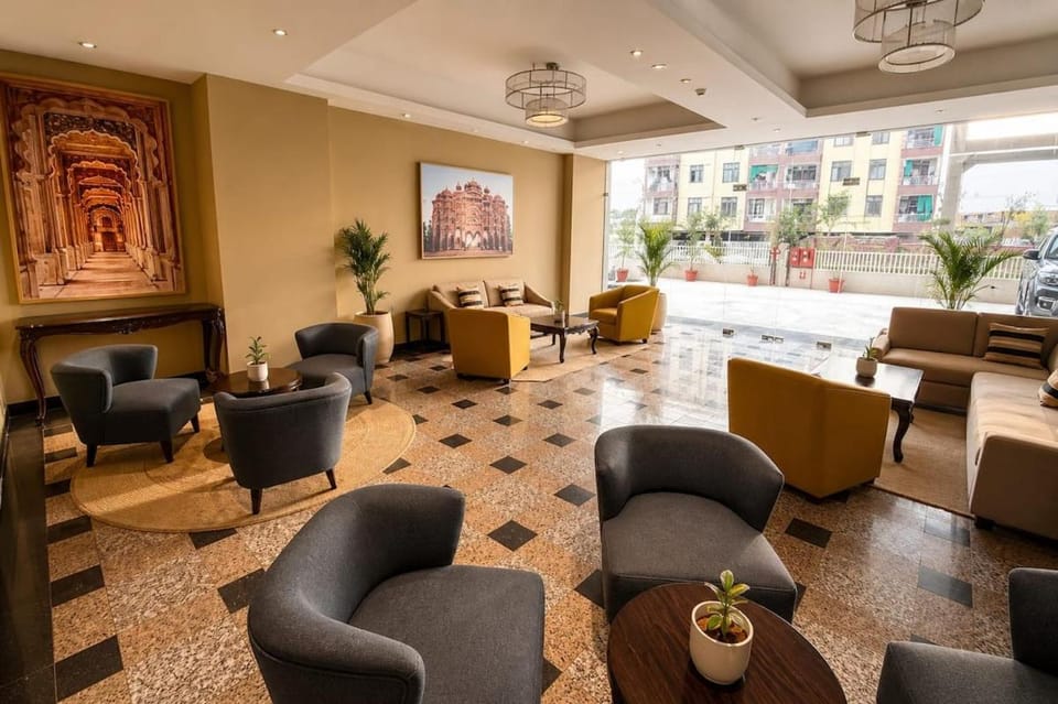 Urban Opulence 3 Luxe Studio Near Airport Apartment in Jaipur