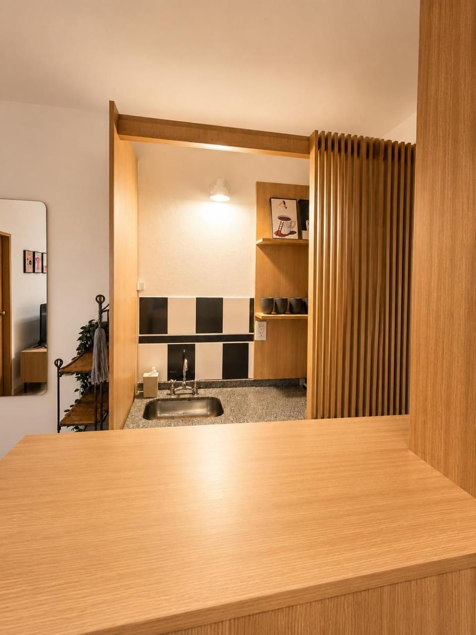 Kitchen or kitchenette
