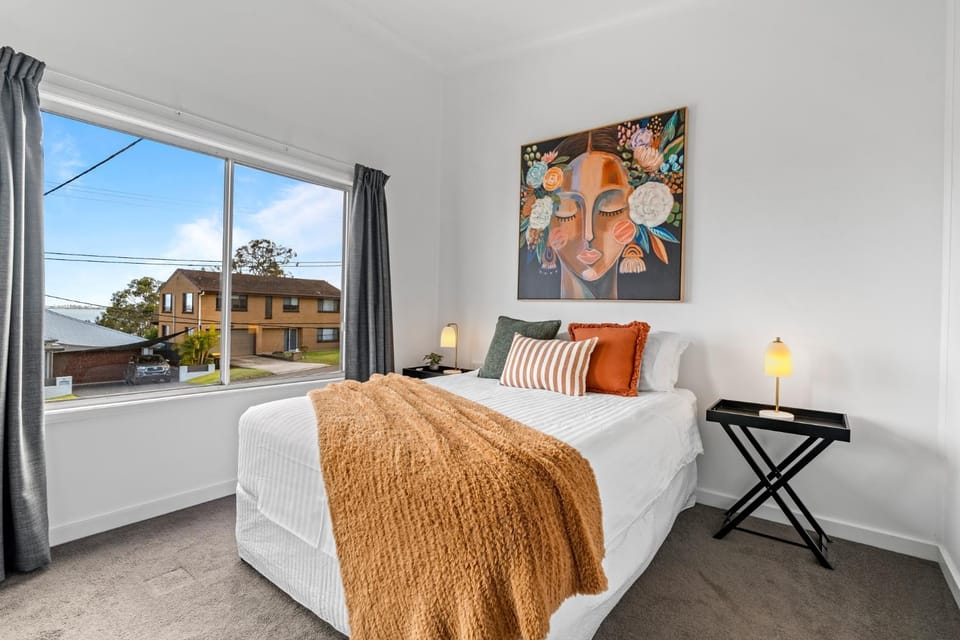 Lakeside 2-Bed Retreat with Sunny Balcony Apartment in Central Coast
