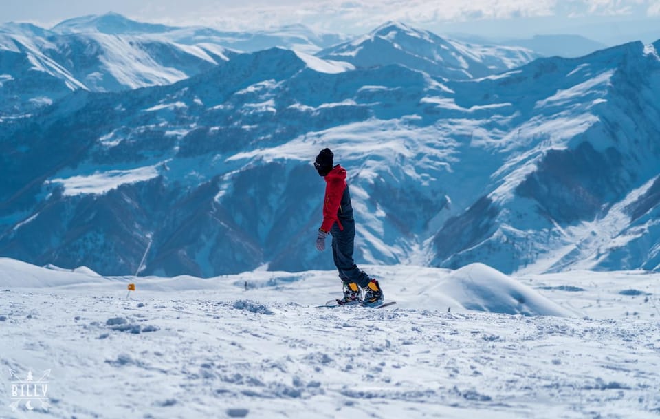 Natural landscape, Winter, Skiing