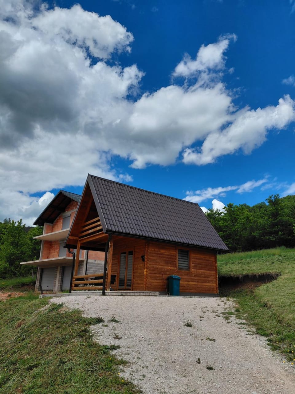 A-frame Đukić House in Federation of Bosnia and Herzegovina