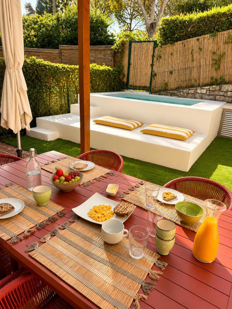 Garden, Balcony/Terrace, Swimming pool