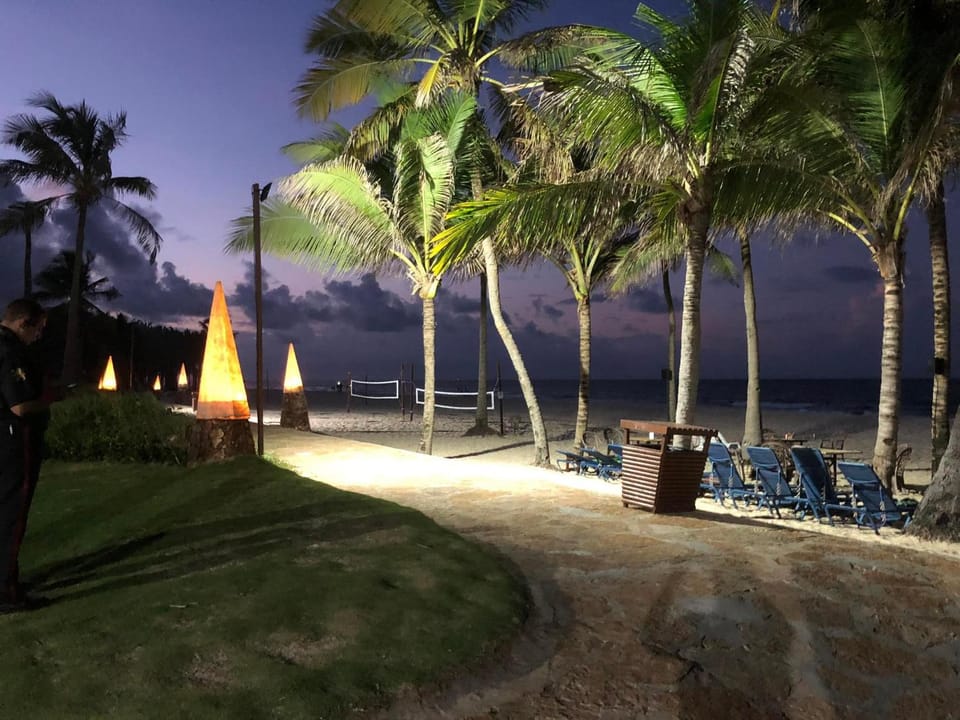 Night, Natural landscape, Beach, Sea view