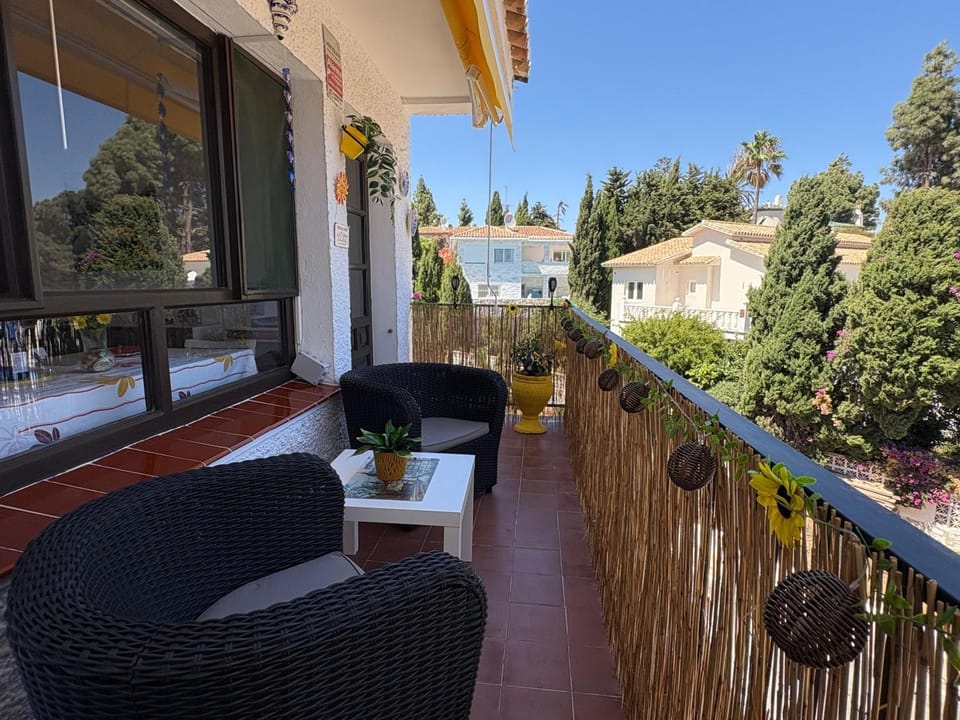 Balcony of the Lighthouse Apartment in Costa del Sol