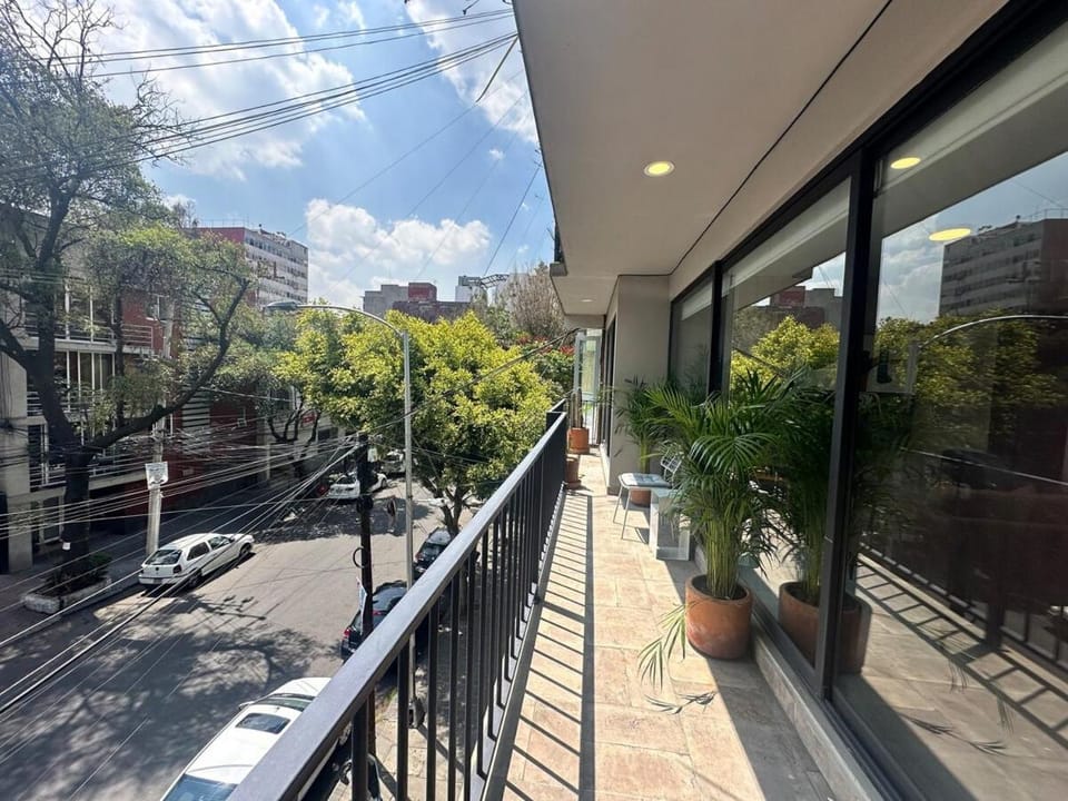 3br with a private terrace Roma norte Apartment in Mexico City