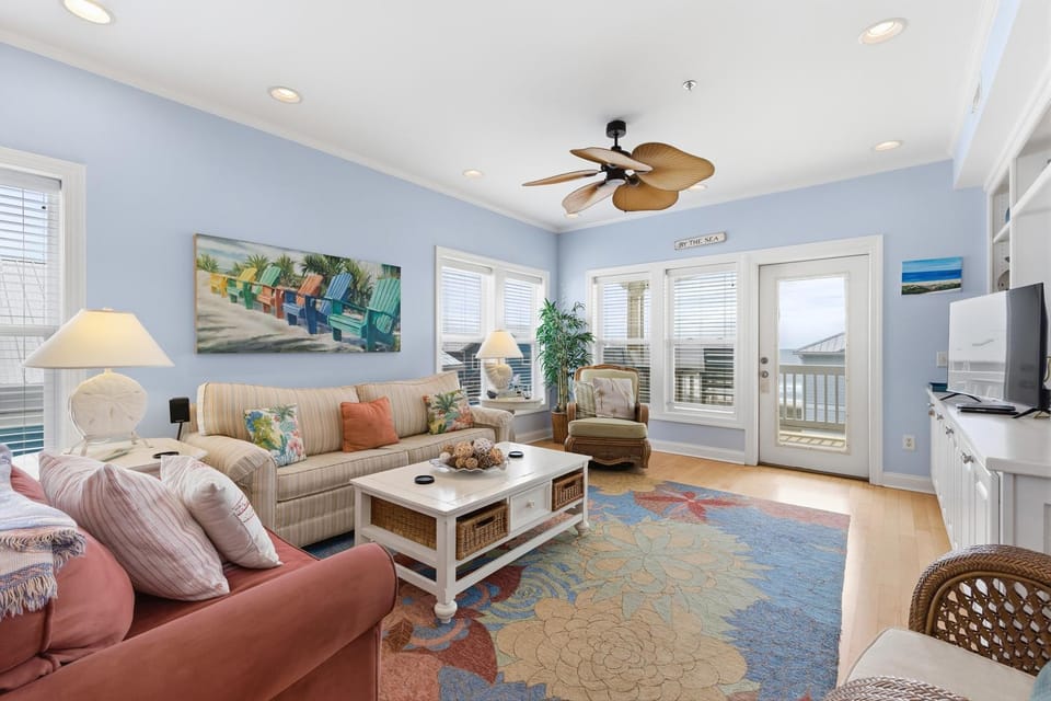Big Blue House in Carolina Beach