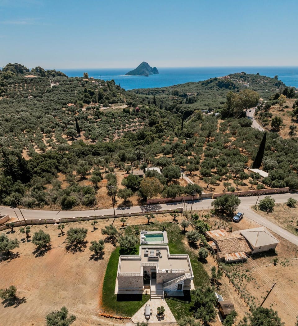 Natural landscape, Bird's eye view, Sea view