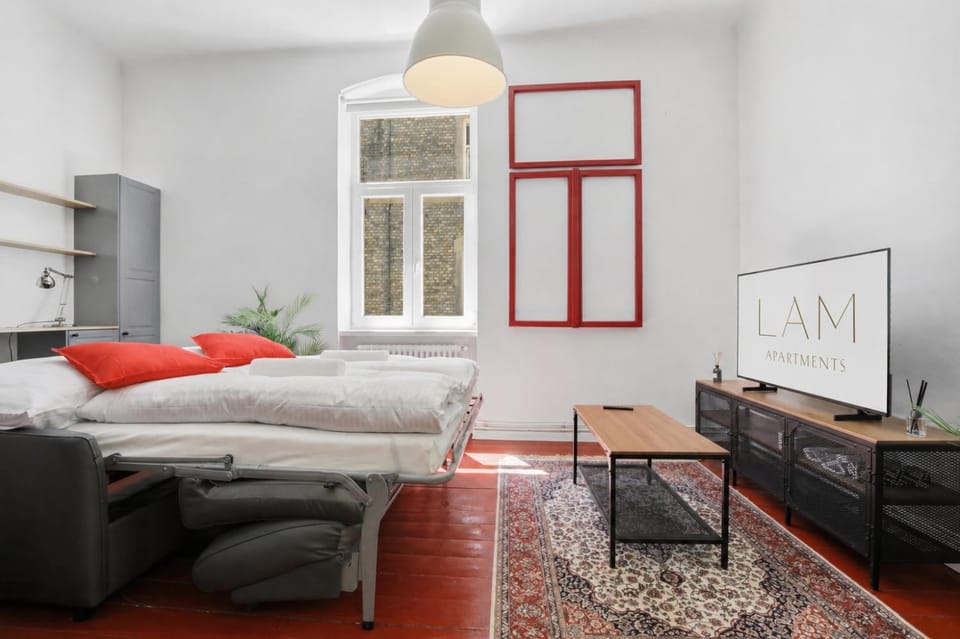 LAM Red Frame Apartment in Bratislava