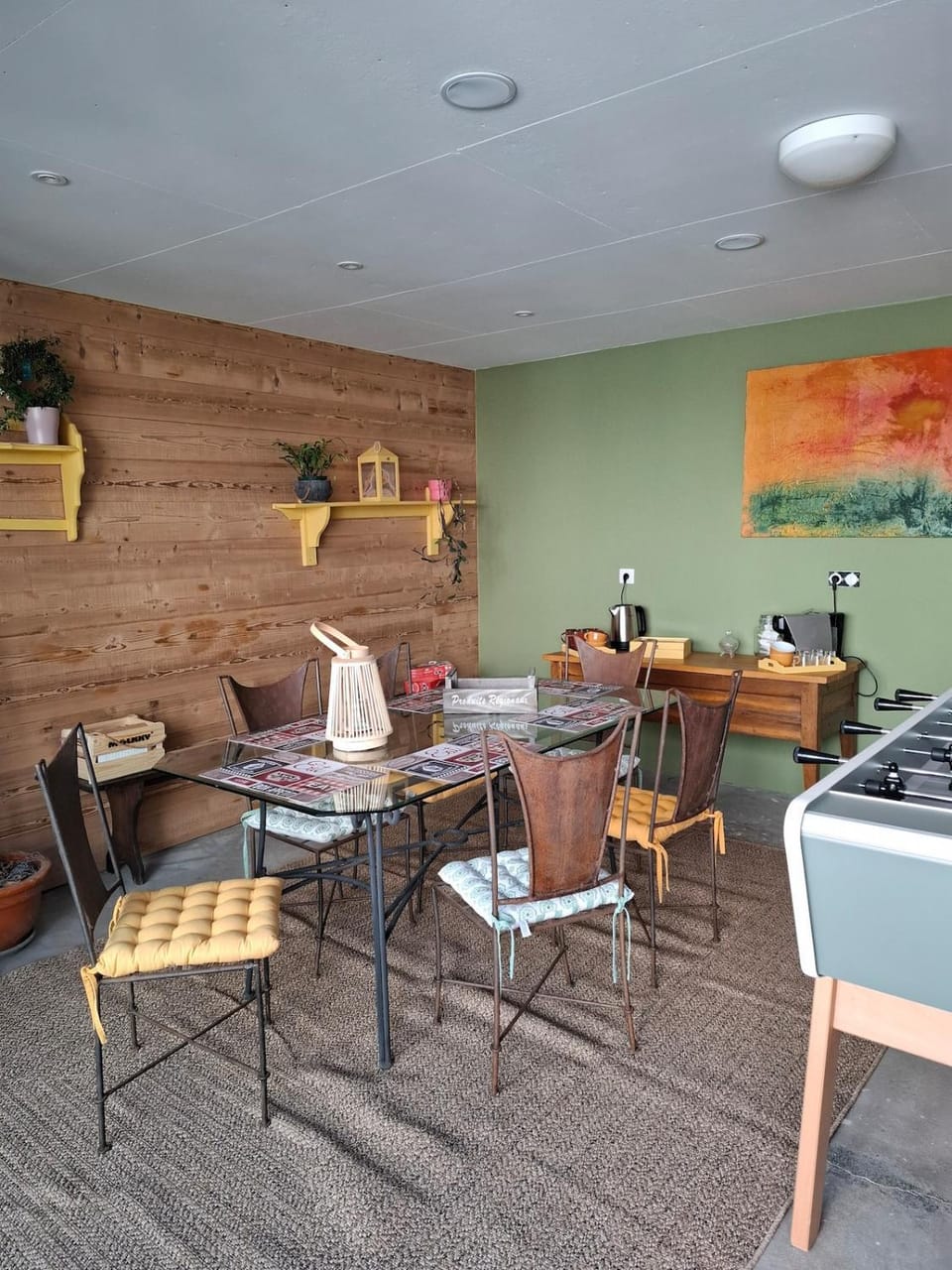 Dining area