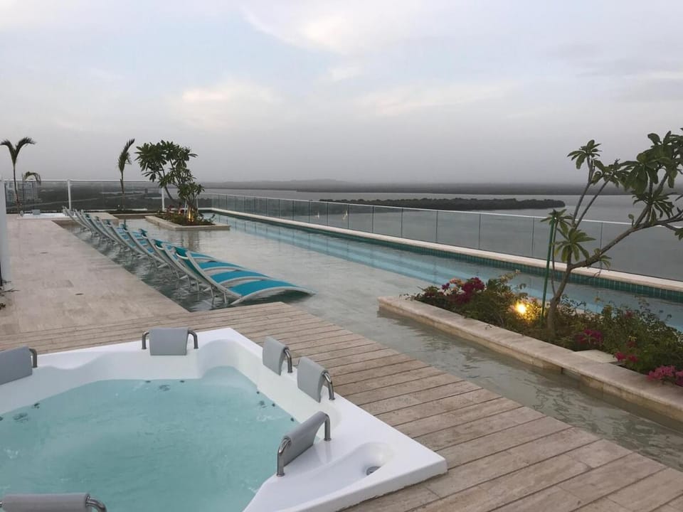 Cartagena Jacuzzi Privado Apartment in La Boquilla