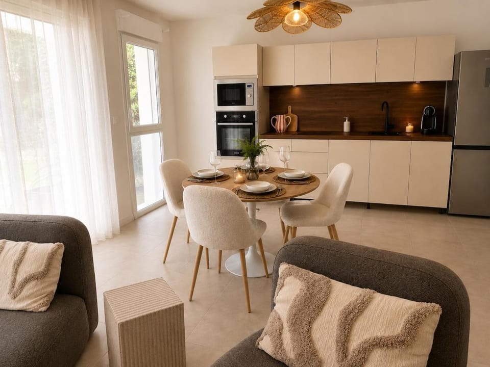 Cactus Apartment - Garden and Landes beaches Apartment in Nouvelle-Aquitaine
