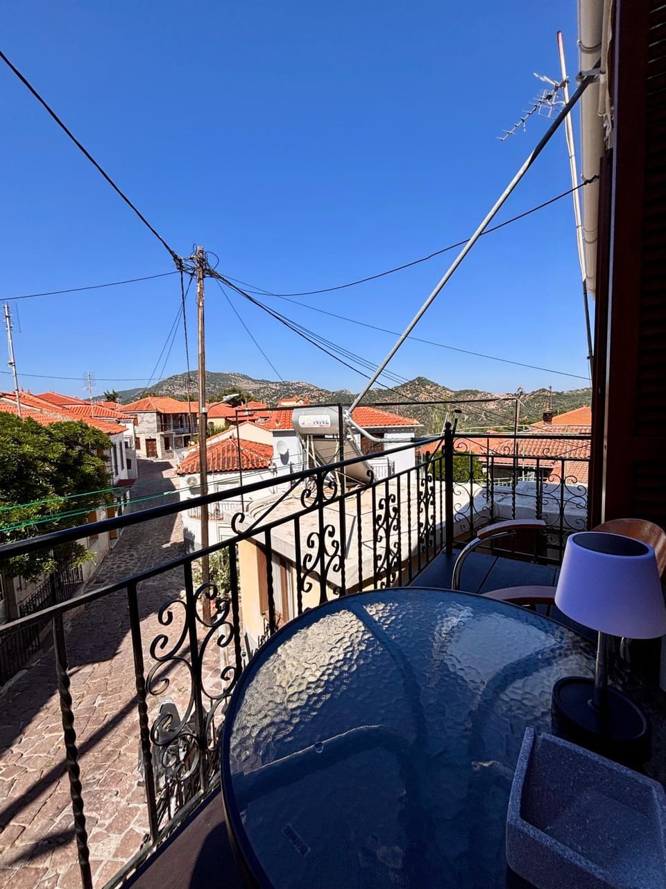 Patio, Day, Natural landscape, View (from property/room), Balcony/Terrace, Mountain view