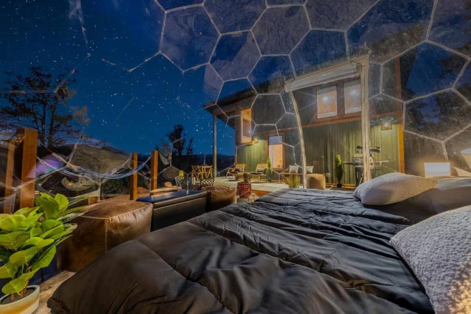 Bed, Night, Bedroom