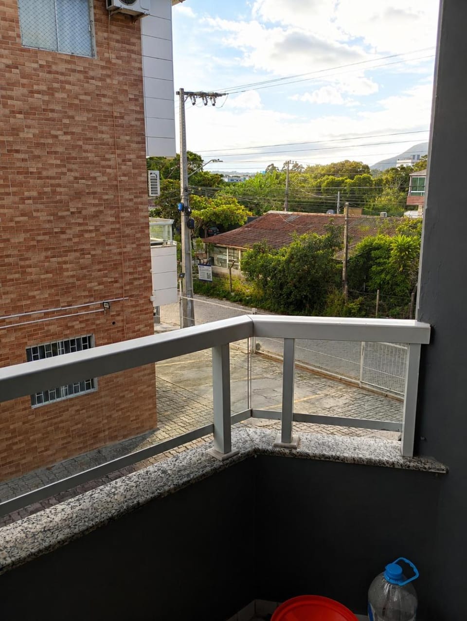 Property building, Facade/entrance, Day, View (from property/room), Balcony/Terrace