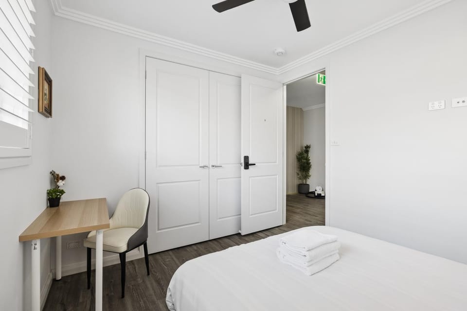 Double Bed at Central Cabramatta Foodies Paradise - Shared Bathroom and Amenities Bed and Breakfast in Sydney