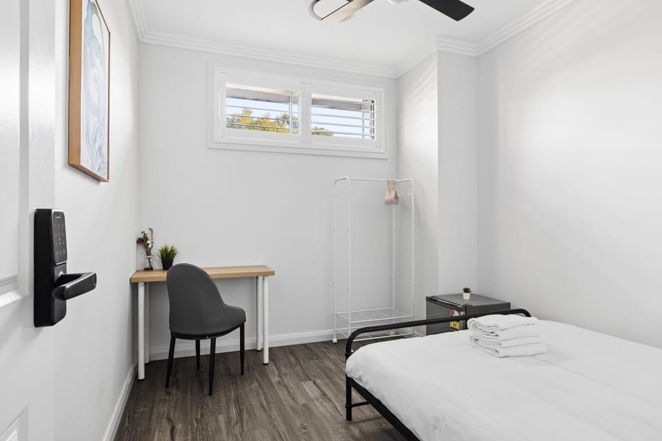 Double Bed at Central Cabramatta Foodies Paradise - Shared Bathroom and Amenities Bed and Breakfast in Sydney