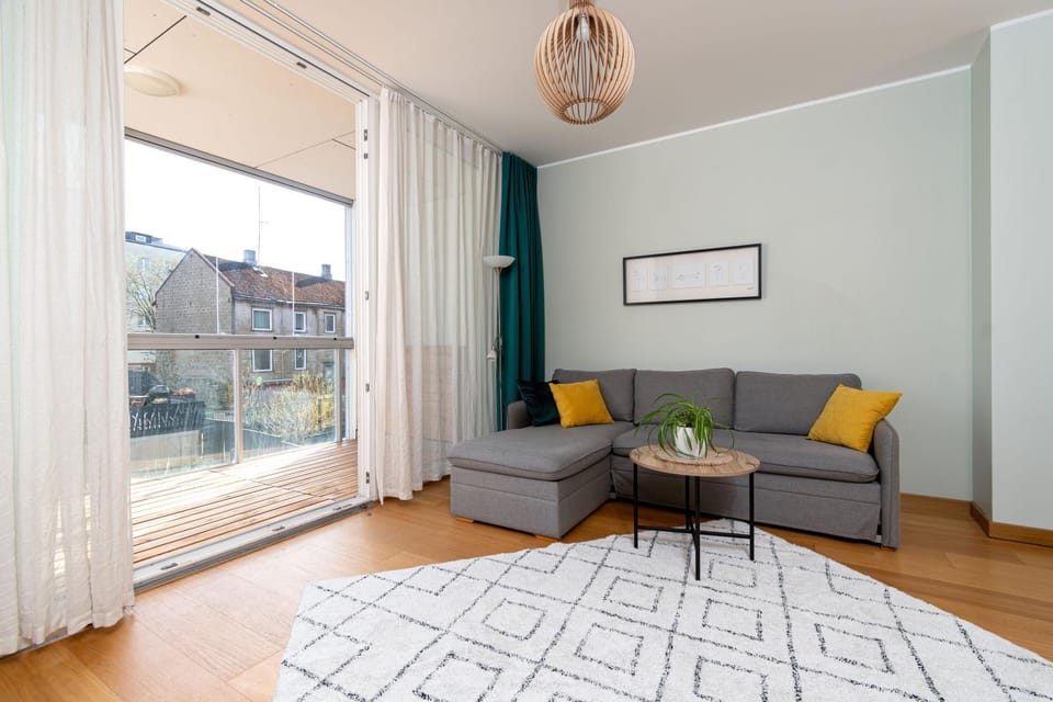 3-bedroom apartment with sauna and balcony Apartment in Tallinn