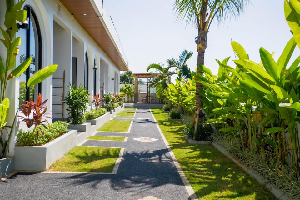 Property building, Spring, Day, Garden, Garden view
