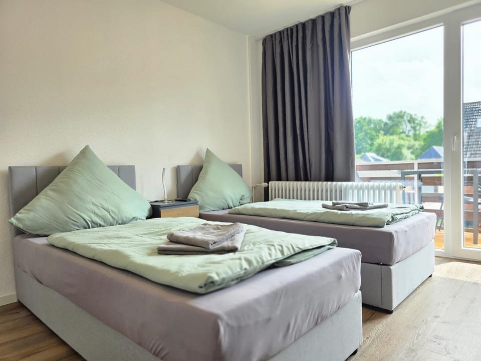 Bed, Photo of the whole room, Bedroom, furniture, storage, towels