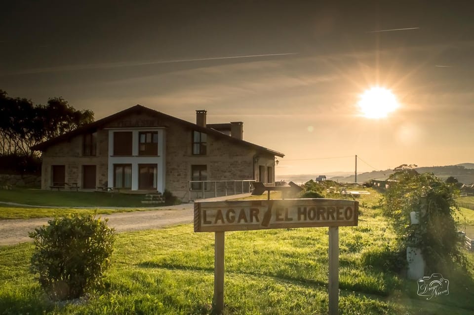 Property building, Natural landscape, Sunset