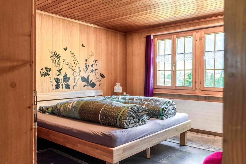 Hot Tub Chalet with BBQ netx to Gondola Nature and near Spiez House in Canton of Valais