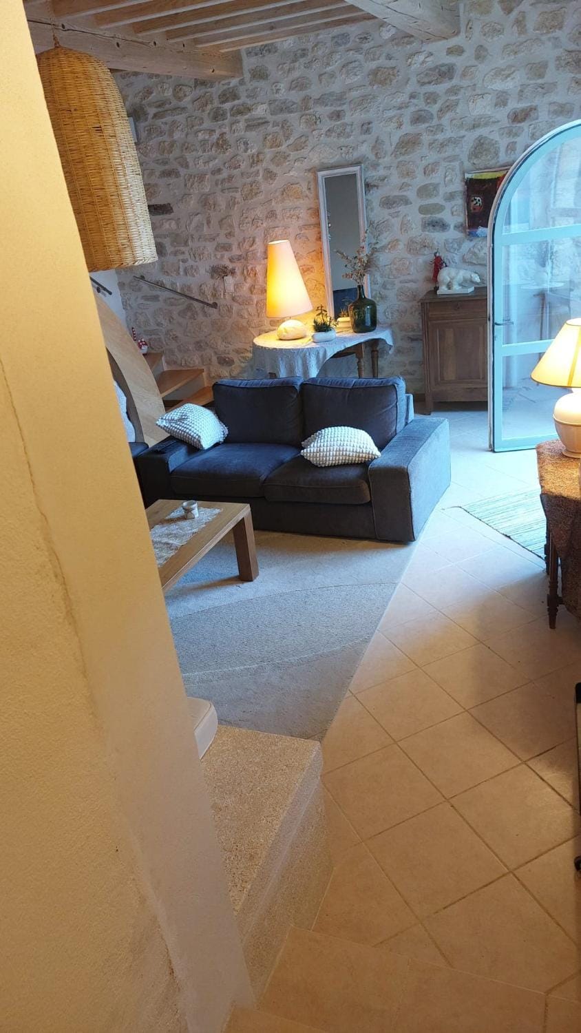 Grand appartement dans magnanerie en pierre Apartment in Provence