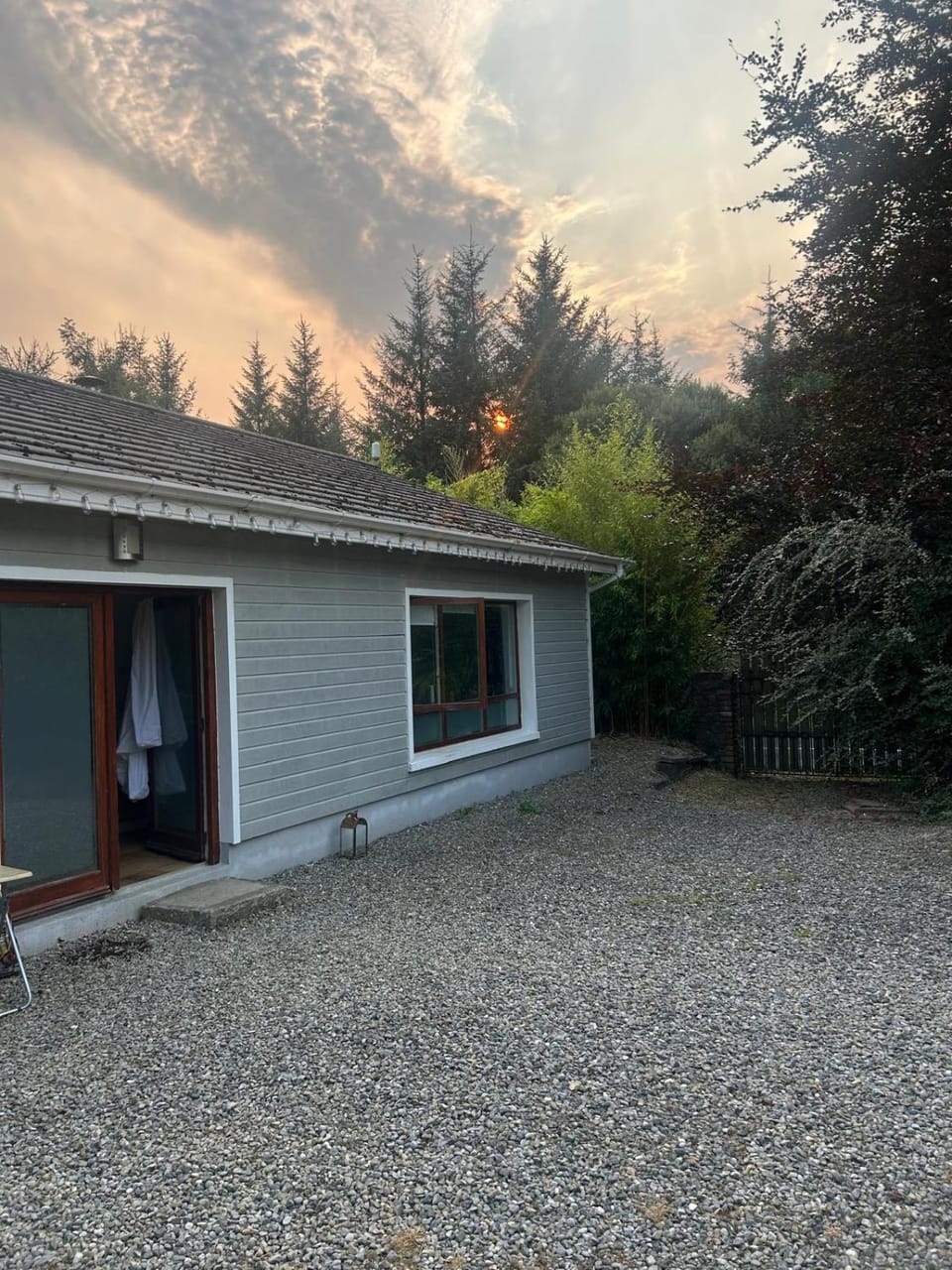 Property building, Garden view