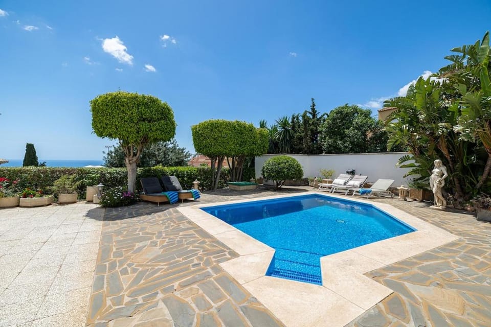 Garden, Balcony/Terrace, Sea view, Swimming pool