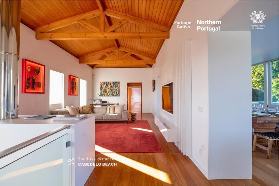 Villa Aura I Sauna, Gym, 5min Beach & City Villa in Viana do Castelo District