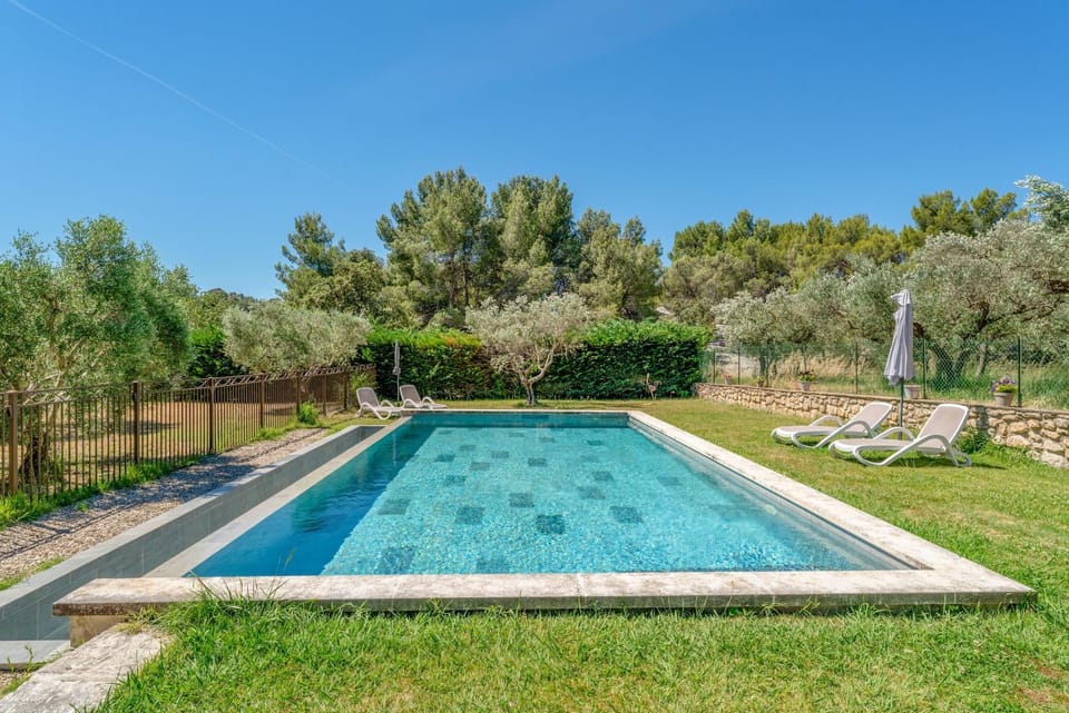 Property building, Living room, Swimming pool
