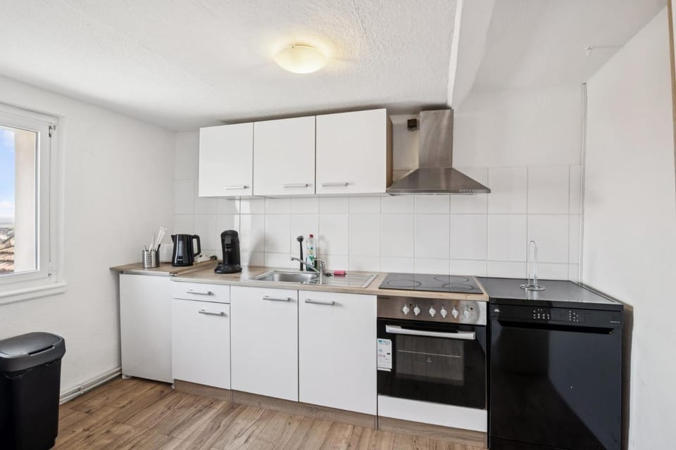 dishwasher, oven, stove, kitchen