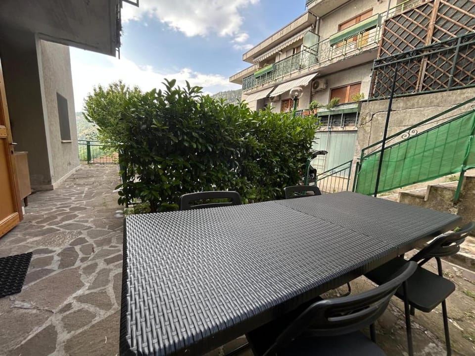 Property building, View (from property/room), Balcony/Terrace, Dining area