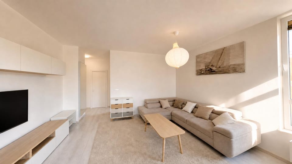 Modern 2BD Apt with Balcony, Fast Wi-Fi & Garage Apartment in Bratislava