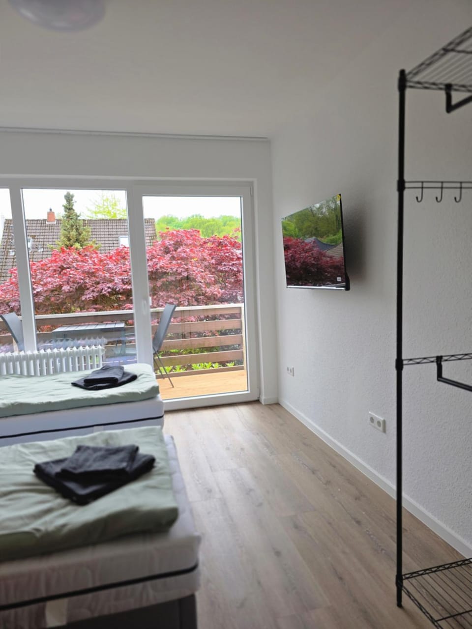 TV and multimedia, Balcony/Terrace, Bedroom, towels