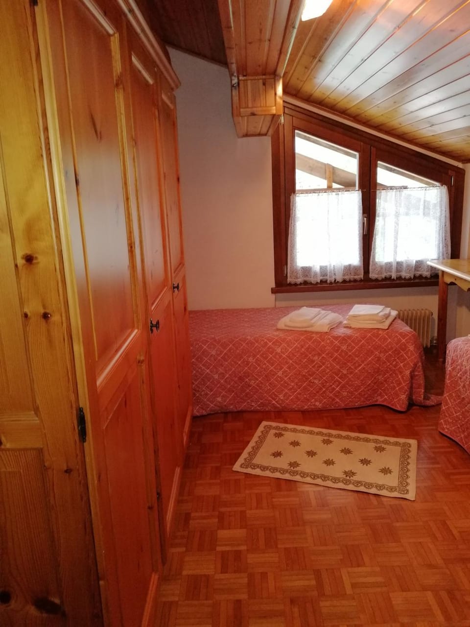 Property building, Living room, Bedroom