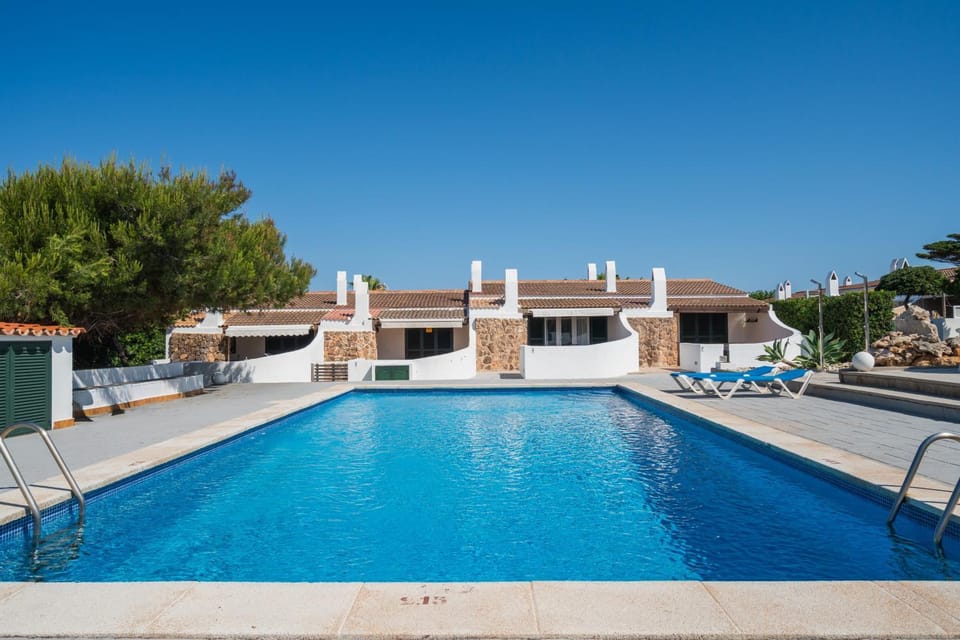 Property building, Living room, Swimming pool
