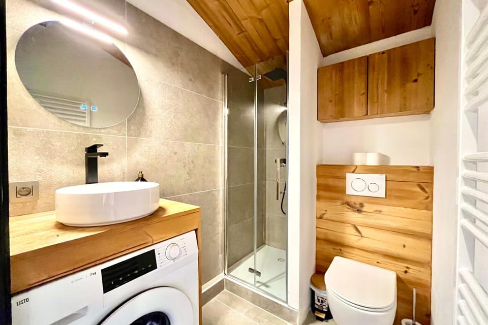 Studio with balcony and view close to the slopes Apartment in Combloux